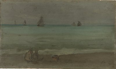 Das Sommermeer, 1880er von James Abbott McNeill Whistler